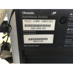 Máquina de Anestesia Datex-Ohmeda Excel 210 MRI